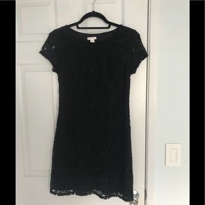Target black lace dress.
